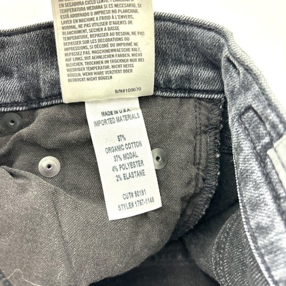 Citizens of Humanity Rocket Ankle Skinny Jeans Dark Gray Size 25 NWT $119 - Picture 7 of 10